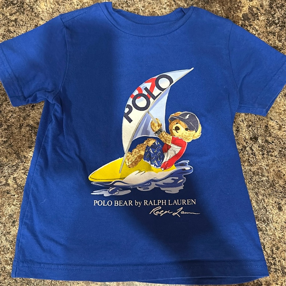 Toddler Polo Bear Short Sleeve Shirt